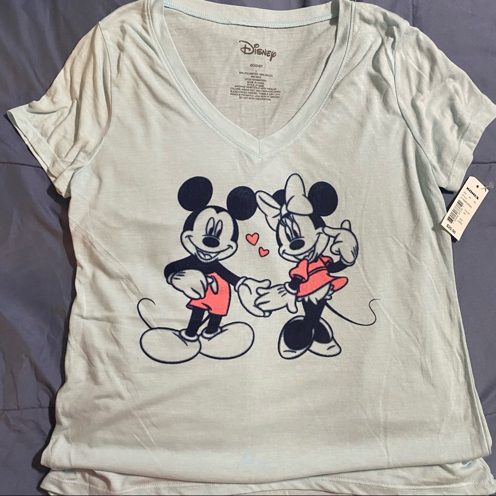 Disney Women’s Mickey & Minnie T-Shirt